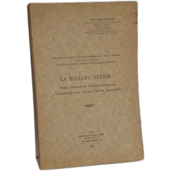 La Ballote Fétide : Etude Chimique et Pharmaco-dynamique...