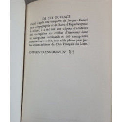 Adolphe exemplaire numéroté 51/250