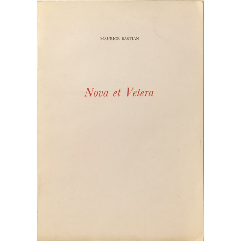 Nova et Vetera - 200 ex HC