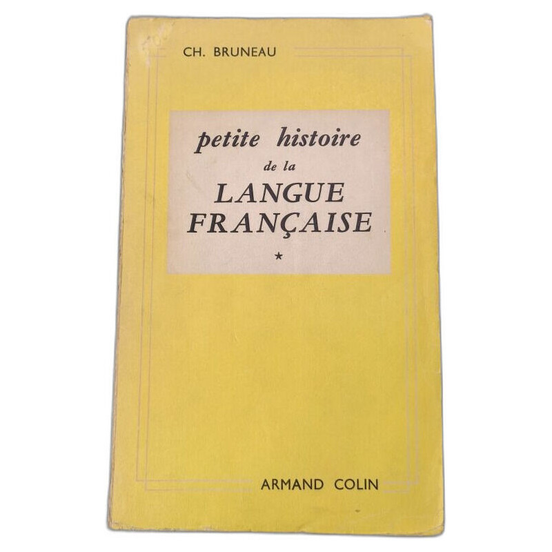 petite histoire de la LANGUE FRANCAISE