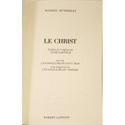 Le Christ suivi de l'évangile selon saint Jean et de fragments de...