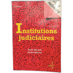 Institutions judiciaires 2ème édition