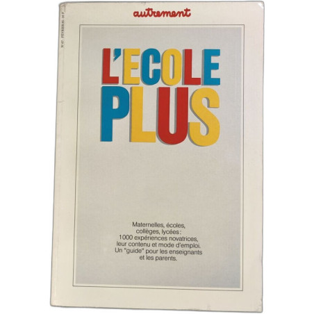 L'école plus