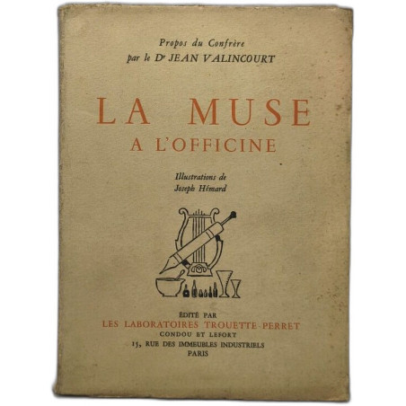 La Muse a l'officine illustrations de Joseph Hémard