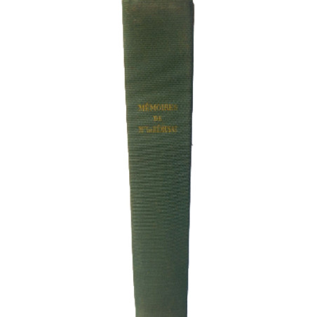 Memoires de mme de remusat 1802-1808 numéroté 1584/5000