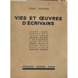 Vies et œuvres d'écrivains Tome 2