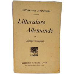 Histoires des littératures / litterature allemande