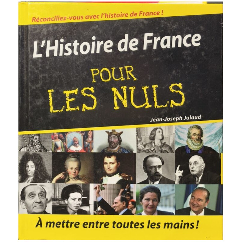 L'Histoire de France Pour les Nuls version illustrée reliée