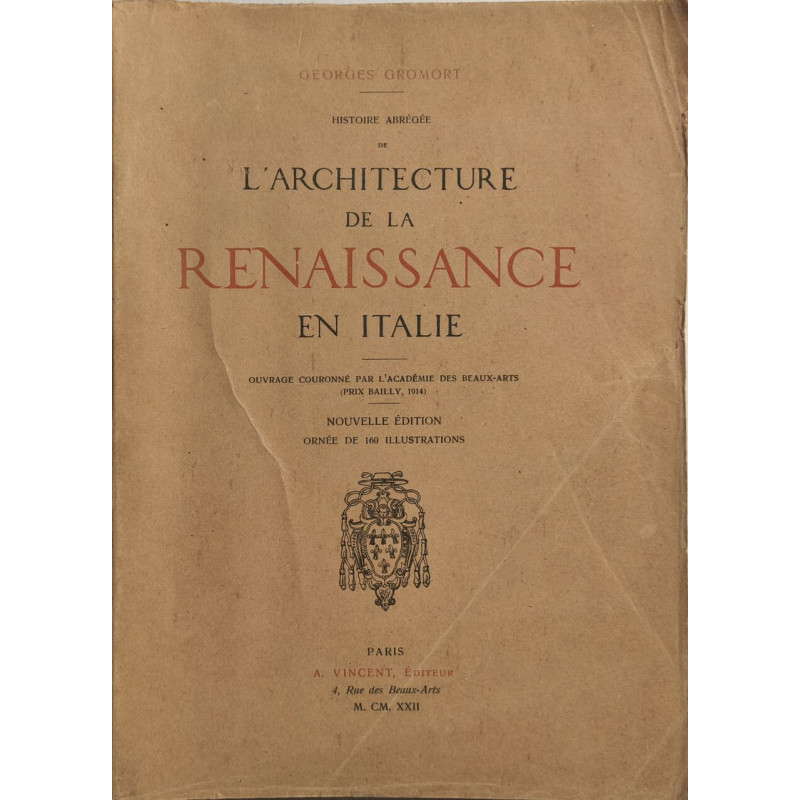 Histoire abrégée de l'architecture de la renaissance en italie...