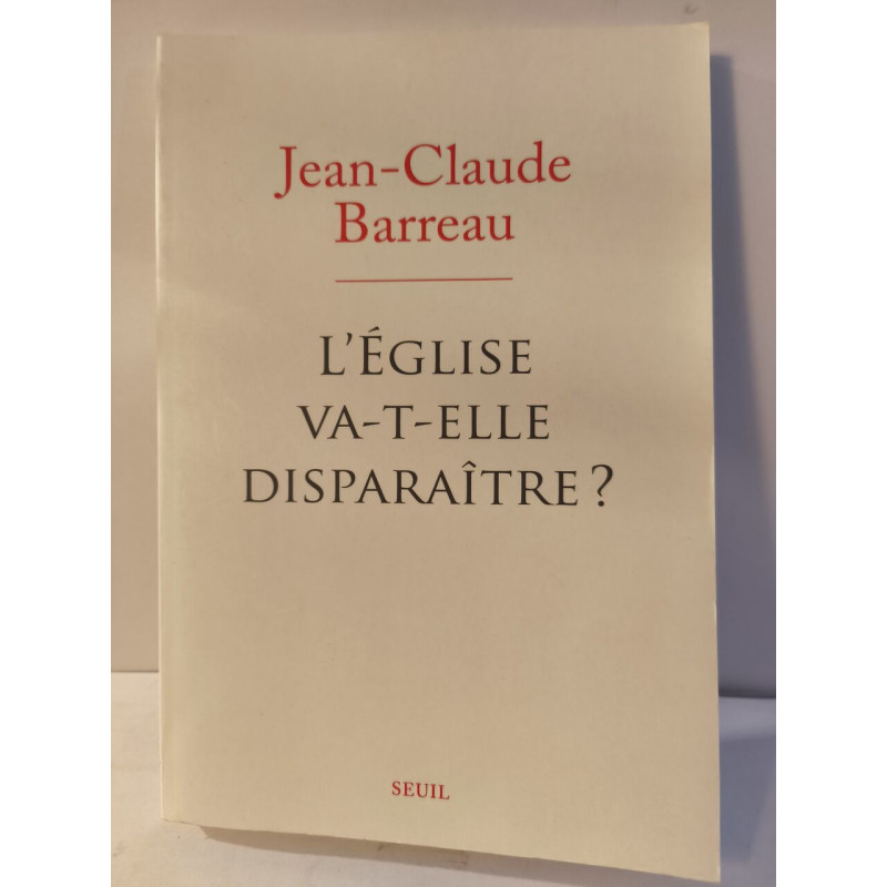 L'Église va-t-elle disparaître