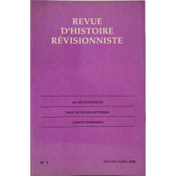 Revue d'histoire révisionniste n° 1