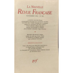 La nouvelle revue française n° 502 / EO numerotée sur velin ( n° 6)