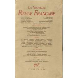 La Nouvelle Revue Française N°303 EO numérotée sur pur fil (17)