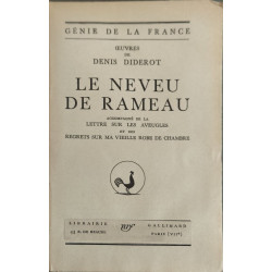 Le Neveu de Rameau - exemplaire sur vélin