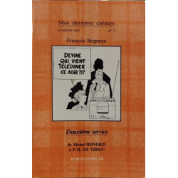 Mes derniers cahiers/ devine qui vient diner ce soir