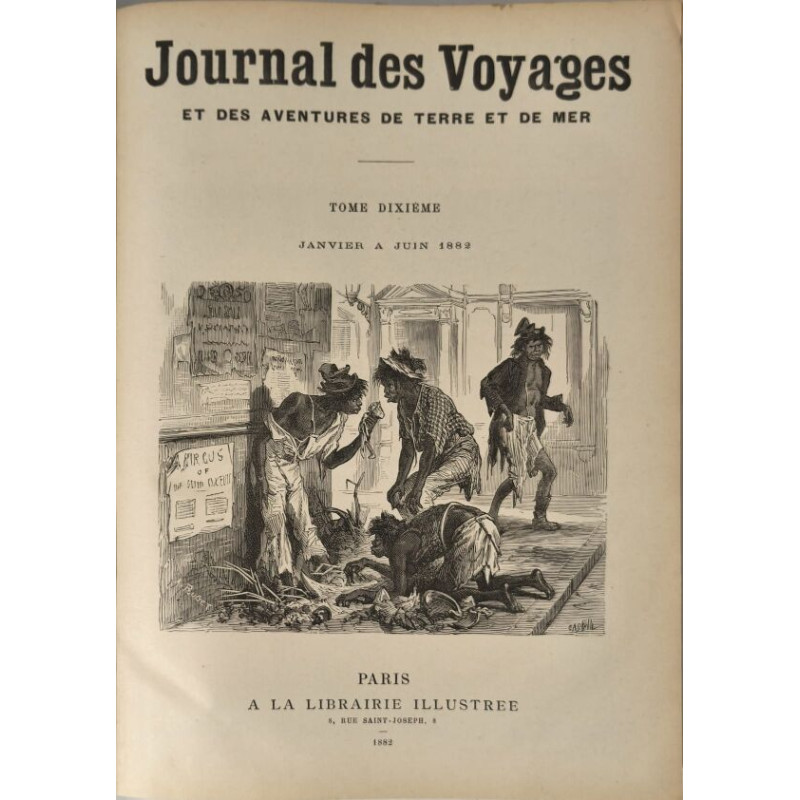 Journal des Voyages et des Aventures de terre et de mer Tome 10