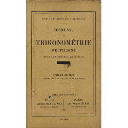 Éléments de trigonométrie rectiligne