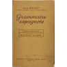 Grammaire espagnole - classes supérieures de l'enseignement...