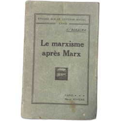 Le marxisme après Marx
