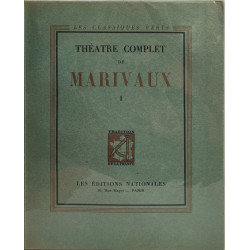 Théâtre complet de Marivaux illustré en 2 volumes complet ( texte...