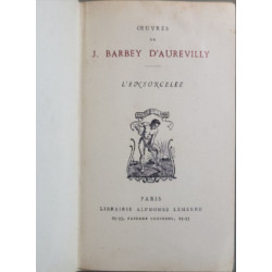 Oeuvres de J. Barbey D'Aurevilly - L'Ensorcelée