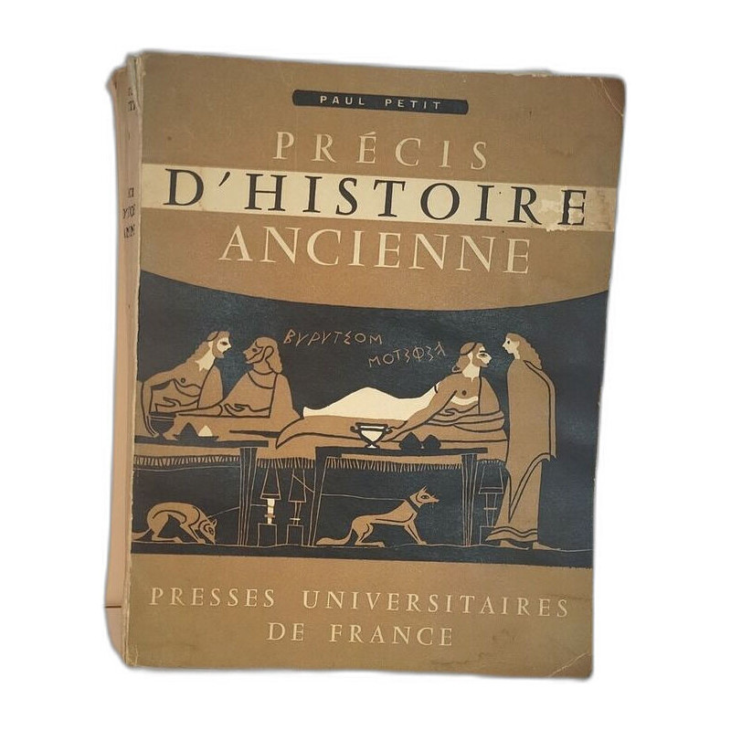 Précis d'histoire ancienne - carte hors texte