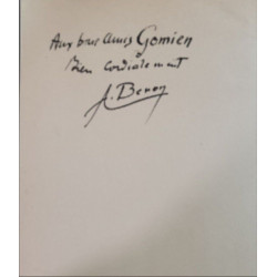 La Copa de Virgile 3 dessins de A. Benon ouvrage dédicacé par...