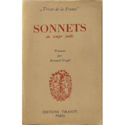 Sonnets du temps jadis numéroté 2155/3000
