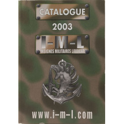 Catalogue 2003 I-M-L : insignes militaires Lavocat IML