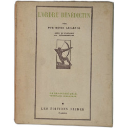 L'ordre bénédictin avec 60 planches en héliogravures