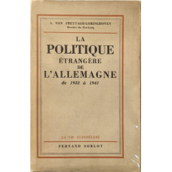 La Politique étrangère de l'Allemagne de 1933 à 1941