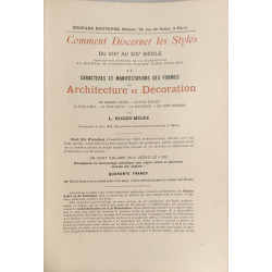 Comment discerner les styles du XVIII° au XX° siecle /...