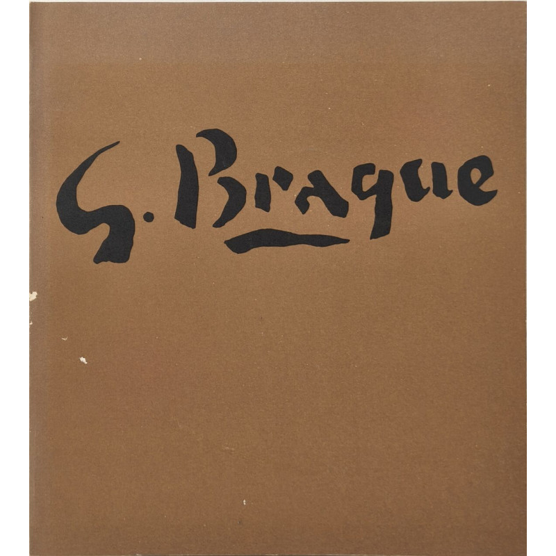 Georges Braque (exposition Orangerie des tuileries 1973-74)