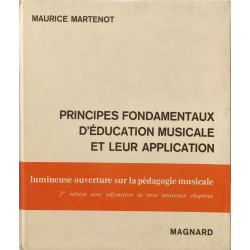 Principes fondamentaux d'éducation musicale et leur application