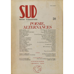 Revue sud poesie alternance numero 31