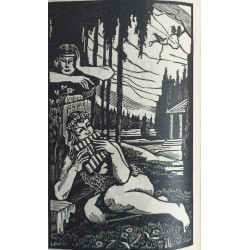 L'ombre qui vient... poésies bois originaux de Henri Poos -...