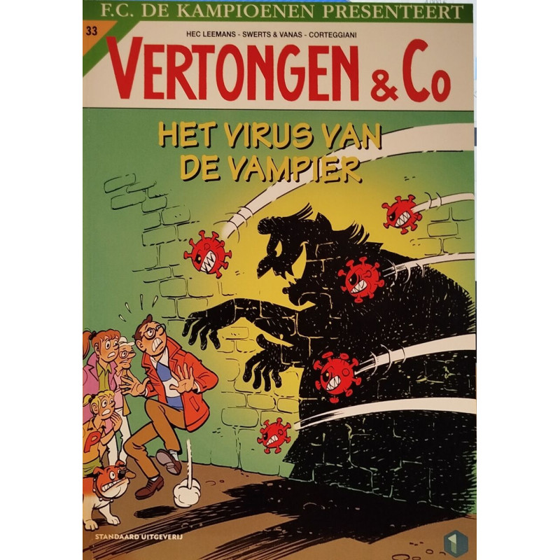 Het virus van de vampier (Vertongen et Co 33)