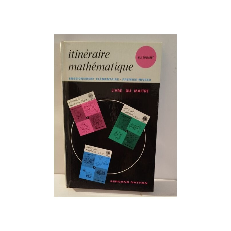 Itinéraire mathématique /livre du maitre