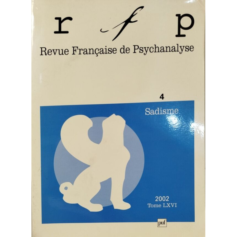 RFP 2002 t. 66 n° 4: Sadisme