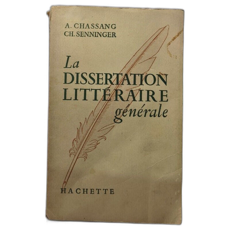 La dissertation littéraire générale