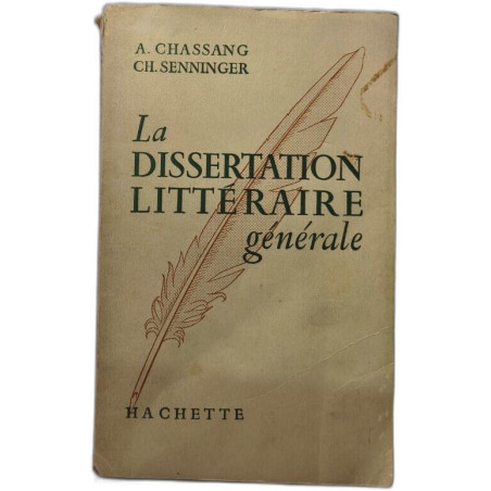 La dissertation littéraire générale