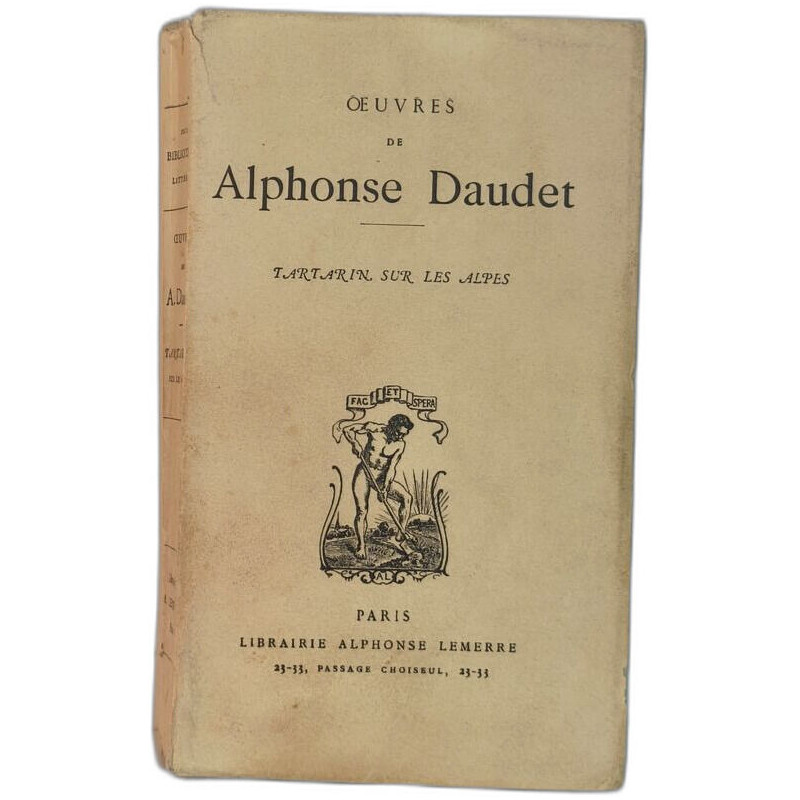 Oeuvres de Alphonse Daudet Tartarin sur les ALPES