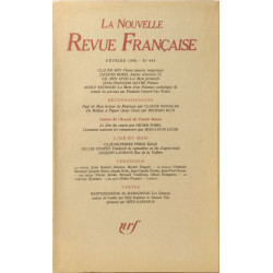 La Nouvelle Revue Française - EO numérotée n°6