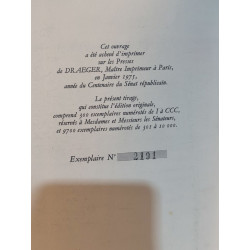 Le Palais du Luxembourg et ses métamorphoses - HC - numéroté