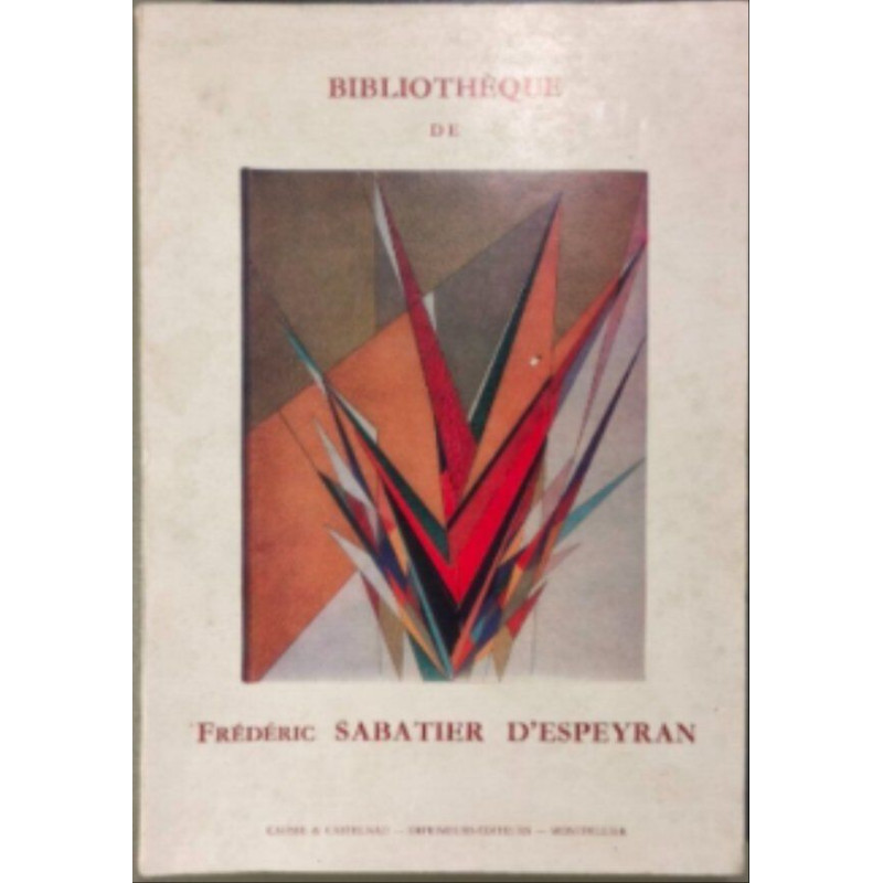 Bibliothèque de frédéric sabatier d'espeyran