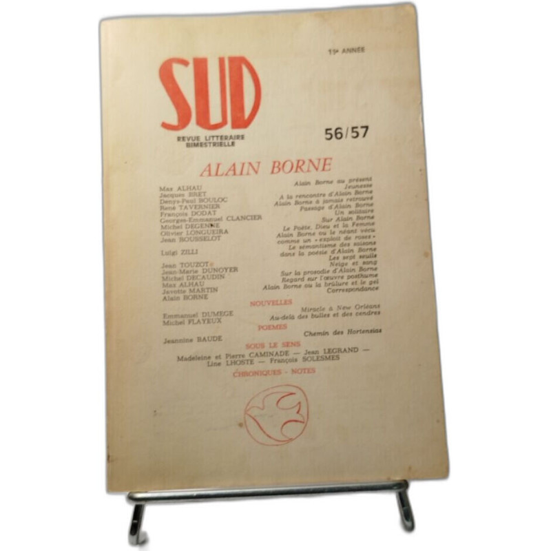 Revue sud 56/57 / alain borne