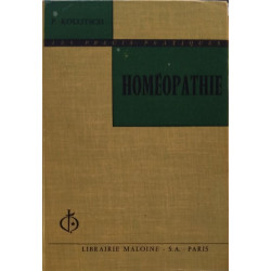 Homéopathie. Matière médicale thérapeutique