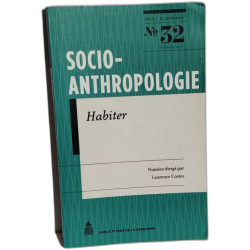 Socio-anthropologie n° 32 / habiter