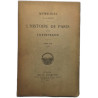 Mémoires de la société de L'histoire de Paris et de...