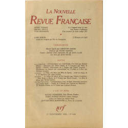 La Nouvelle Revue Française - EO numérotée n°6